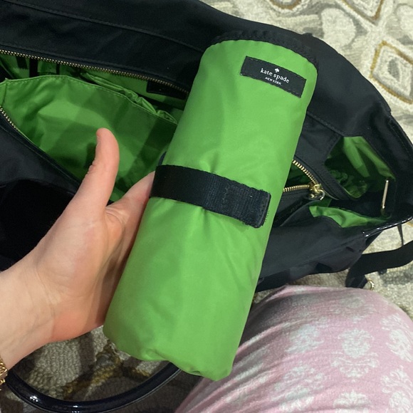 ♠️ Kate spade gorgeous black x large diaper stroller bag ♠️ - Picture 12 of 17